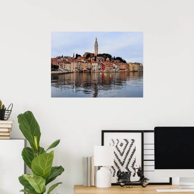 Affiche Rivage de Rovinj (Bureau à domicile)