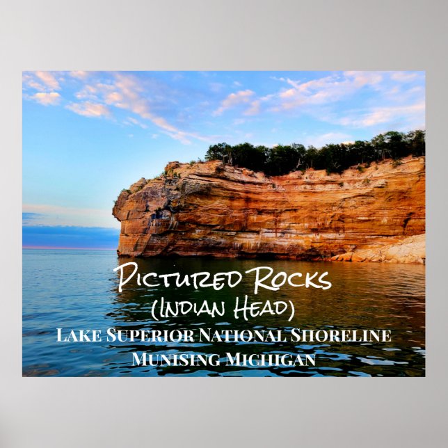 Affiche Rivage national de Rocks Lake Superior (Devant)