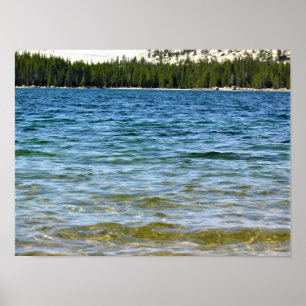 Affiche Rive du lac Tenaya, Yosemite, CA