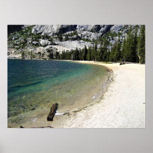 Affiche Rive du lac Tenaya, Yosemite, CA