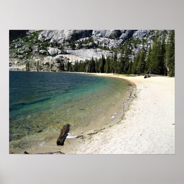 Affiche Rive du lac Tenaya, Yosemite, CA (Devant)