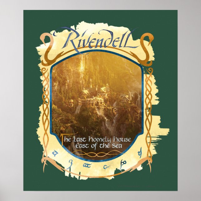 Affiche Rivendell Graphic (Devant)