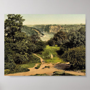 Affiche River Avon de Clifton Downs, Bristol, Angleterre c
