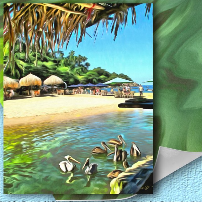 Affiche River Meets Ocean 0330 Art Print (Créateur téléchargé)