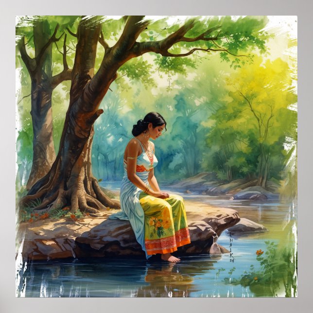 Affiche River of Thoughts Wall Art (Devant)