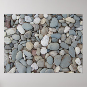 Affiche River Stones Automne Motifs