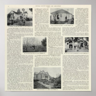 Affiche Riverdale Prune Orchard, Californie