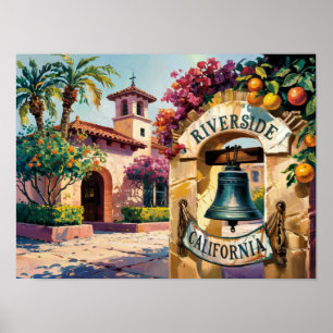 Affiche Riverside California
