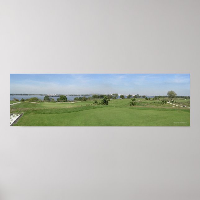 Affiche RiverWinds Golf Course Panoramique P... (Devant)