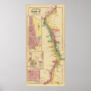 Affiche Rivière et vallée de l'Ohio supérieur 9