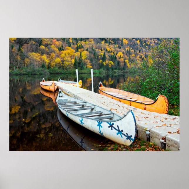 Affiche Rivière Jacques-Cartier | Rabaskas Dock (Devant)