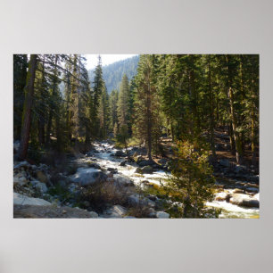 Affiche Rivière Kaweah dans le parc national de Sequoia