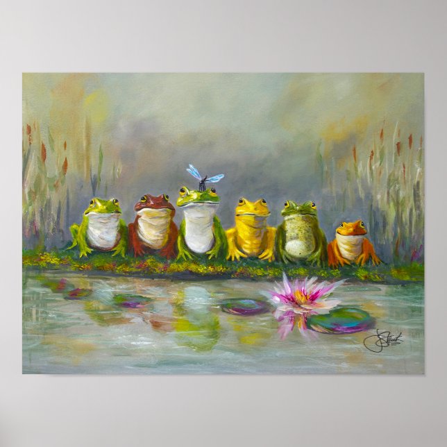 Affiche Rivière Ribbit (Devant)