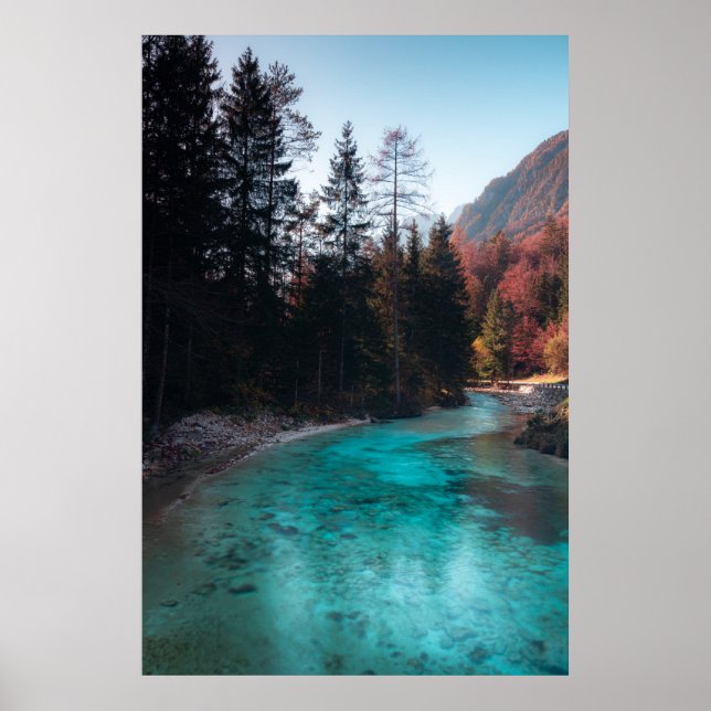 Affiche Rivière Smaragd à Mojstrana (Devant)