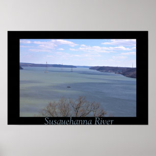 Affiche Rivière Susquehanna