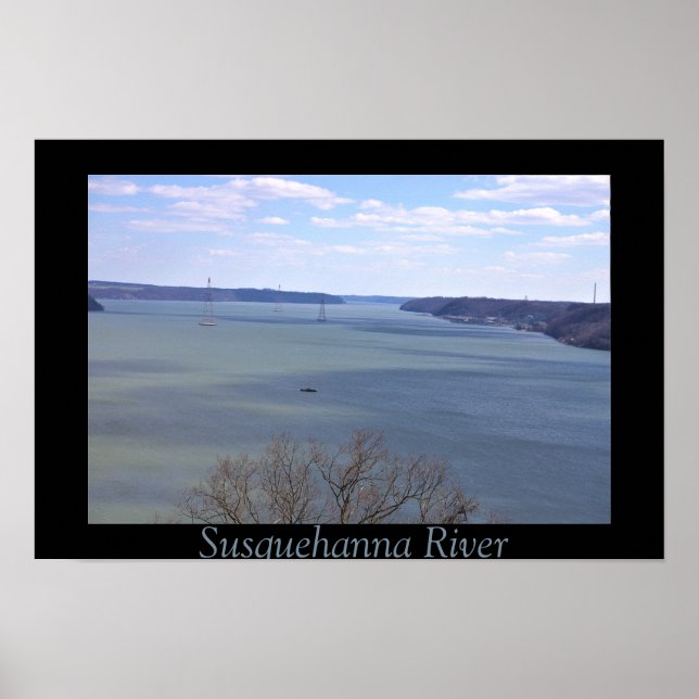 Affiche Rivière Susquehanna  (Devant)