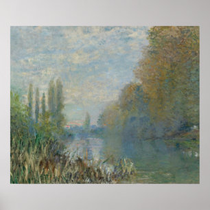Affiche Rivière Vintage C. Monet