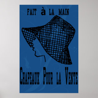 Affiche Riyah-Li Conçoit Des Casquettes À Vendre