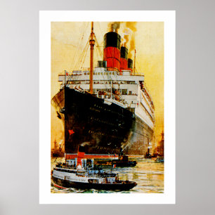Affiche RMS Berengaria