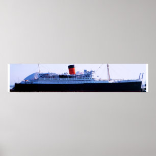 Affiche RMS Queen Mary