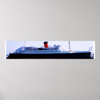 Affiche RMS Queen Mary