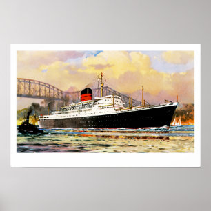 Affiche RMS Saxonie