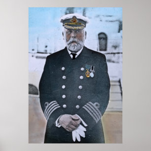 Affiche RMS Titanic Capitaine Edward J. Smith
