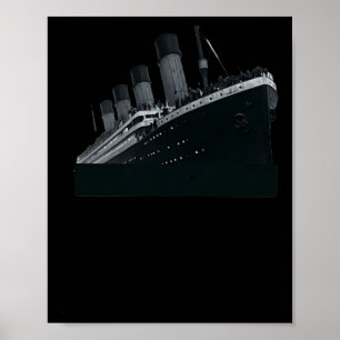 Affiche Rms Titanic Croisière de poche Navire Vacances Voy