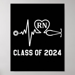 Affiche Rn Infirmière Infirmière Enregistrée Classe De Dip