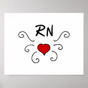 Affiche RN Love Tattoo