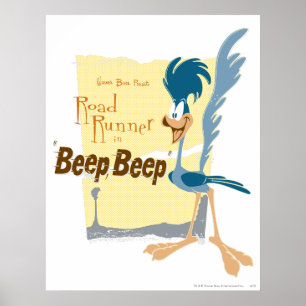 AFFICHE ROAD RUNNER™ BEEP BEEP™ !