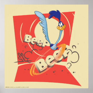 Affiche ROAD RUNNER™ BEEP BEEP!™ Graphique de coucher de s
