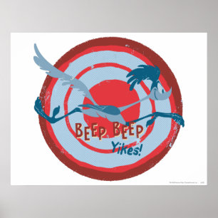 Affiche ROAD RUNNER™ BEEP BEEP!™ Yikes!
