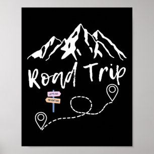 Affiche Road Trip 2025 Family Vacation Matching Group Squa