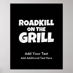 Affiche Roadkill on The Grill - Funny BBQ Party