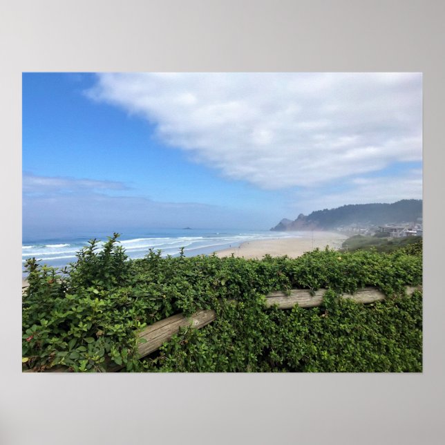 Affiche Roads End, Lincoln City, Oregon (Devant)