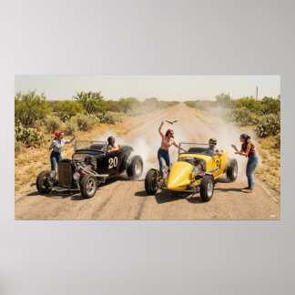 Affiche Roadside Dreams of the 60s and 70s