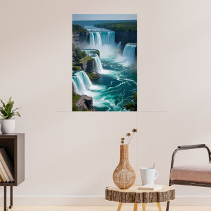 Affiche "Roar from Above - Niagara Falls Elegance"