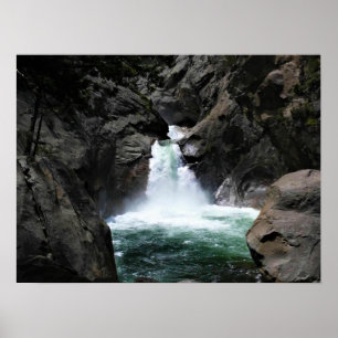 Affiche Roaring River Falls, King's Canyon, CA