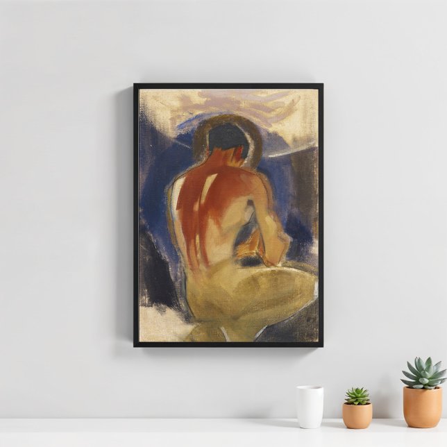 Affiche Robber à la porte du Paradis, Helene Schjerfbeck (Créateur téléchargé)