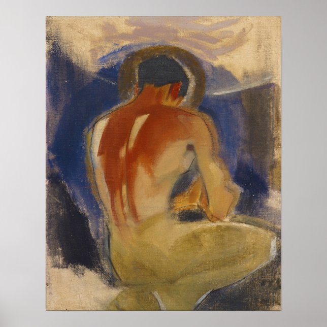 Affiche Robber à la porte du Paradis Helene Schjerfbeck (Devant)