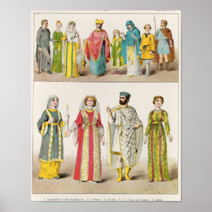 Affiche robe chrétienne romaine