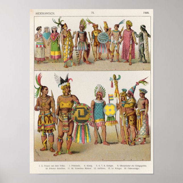 Affiche Robe mexicaine (Devant)