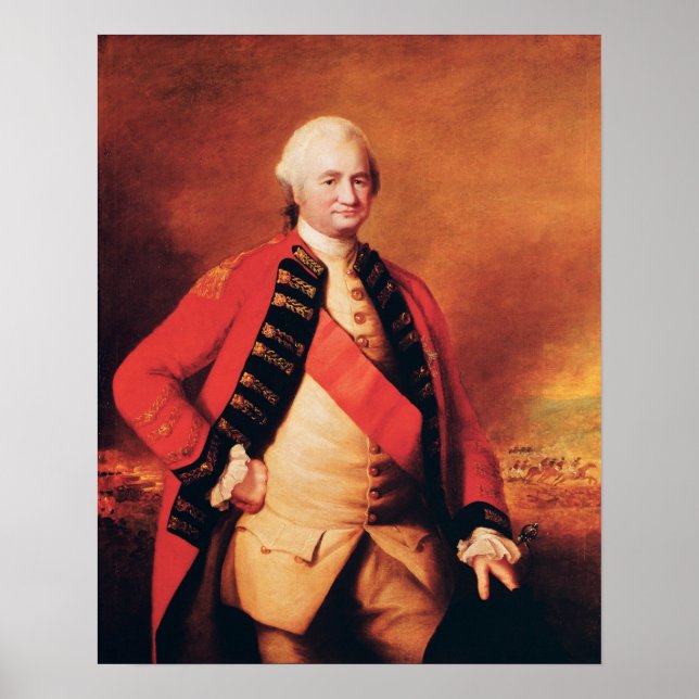 Affiche Robert Clive 1er Baron Clive, vers 1773 (Devant)