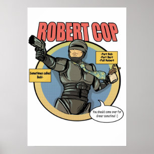 Affiche Robert Cop