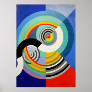 Affiche Robert Delaunay - Rythme n° 3 