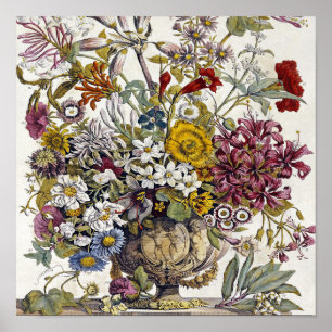 Affiche Robert Furber - Octobre - Douze Mois