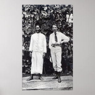 Affiche Robert Louis Stevenson et son ami