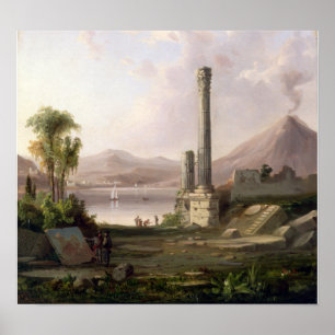 Affiche Robert S. Duncanson Pompeii