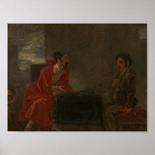 Affiche Robert Smirke - Illustration pour Don Quichotte